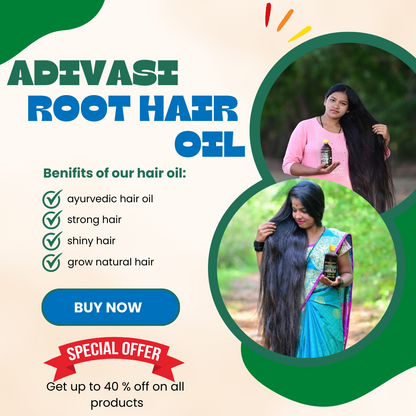 Adivasi Ayurvedic Root Hair Oil